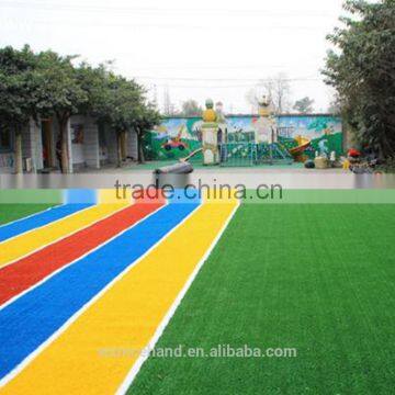 Colorful Artificial Turf Shock Pad for Nursery/kindergarden/infants