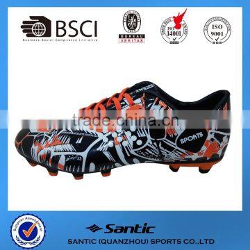 2016 Men outdoor sport shoes for football use, grade original quality soccer boots new style outdoor rugby SS2244