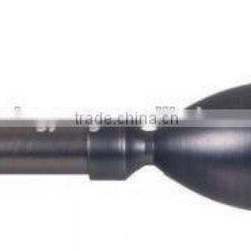 Urn Finial Modern Adjustable Curtain Rod Set photo-2