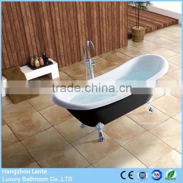 Cheap price fiber bathtub with four legs