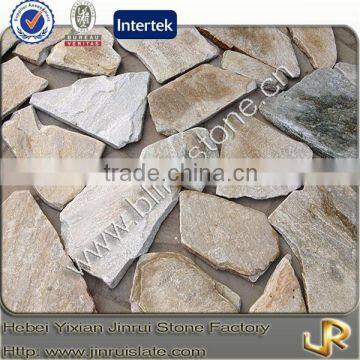 Natural stone beige slate pavers lowes