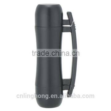 stainless steel vacuum water bottle double cap