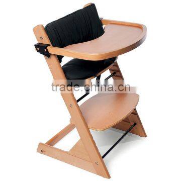 2015 NEW Wooden High chair Including Padded Cushion