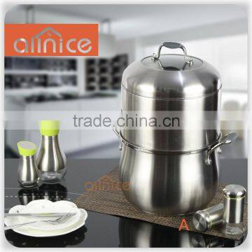 Multi-user-4 Layers Energy Efficiency Steamer Pot With Combined Lid Energy-saving photo-2