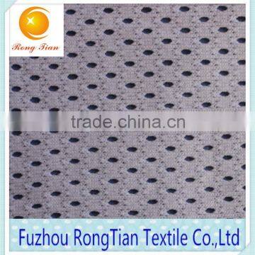 Good Price Low Elastic Yarn Warp Polyester Knitted Hole Mesh Fabric for Clothing photo-3