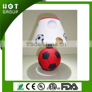 Football ceramic table lamp