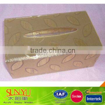 colorful tissue box acrylic rectangle paper towel box