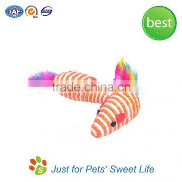 2015 new Pet Toys Sisal Mouse Cat Toys