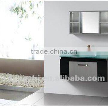 modern PVC bathroom mirror vanity