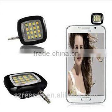 Mobile phone fill light, selfie stick external LED flash, led strobe light for camera flash led light