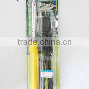 2014 new hot 220v 30w yellow plastic handle electronic soldering iron