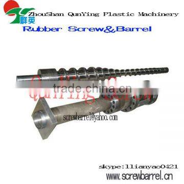 rubber screw barrel for rubber extruder machine