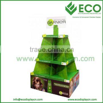 Pyramid Shape Display Stand Point Of Purchase Pallet Display/Pos Cardboard Displays