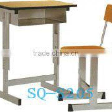 adjustable school desk and chair SQ-S205