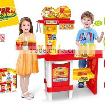 Hot selling Super restaurant with billboards, acousto-optic cash register for children