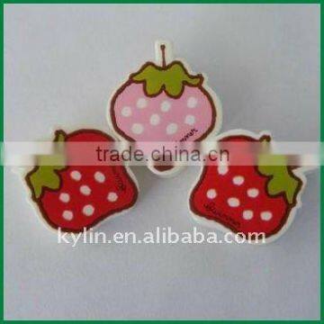 strawberry shape paper clip