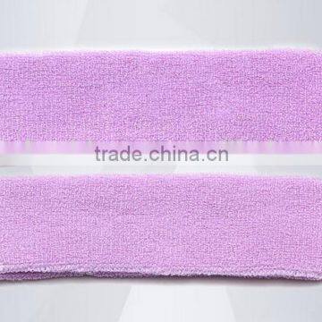 2016 Factory 50mm Width Sports Elastic Cotton Sweat Headband for Women Plain Custom Hair Band photo-6