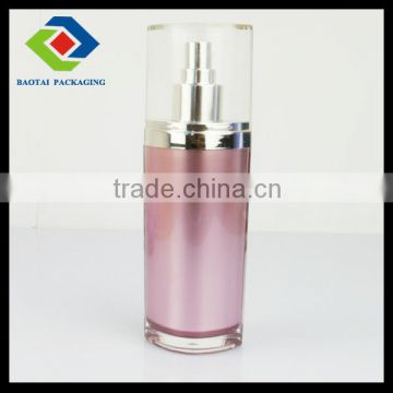 120ml/3.5 oz cosmetic container with pump dispenser,eye shaped skin care packaging