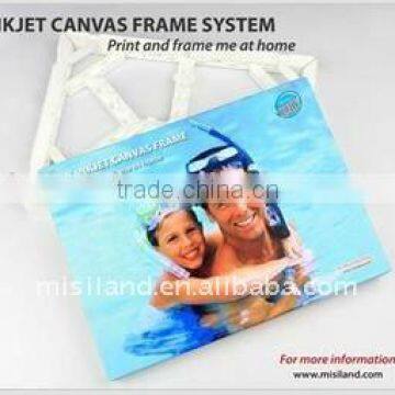 DIY inkjet photo canvas frame