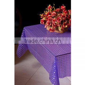 Purple Round Table Cloth