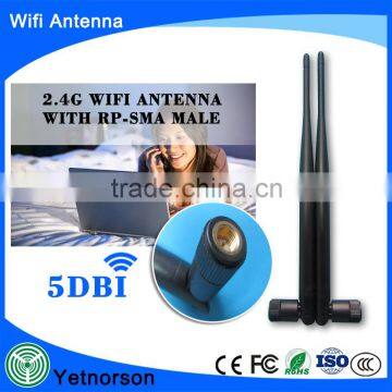 Extended communication antenna 5dBi 2.4GHz wifi Zigbee Antenna with SMA connector