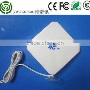 CE outdoor high dbi wifi antenna 2.4g wifi antenna with double cable for huaiwei router