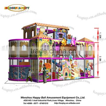 Safe and funny soft ballistic playground ,kids'indoor commercial naughty castle on sale!