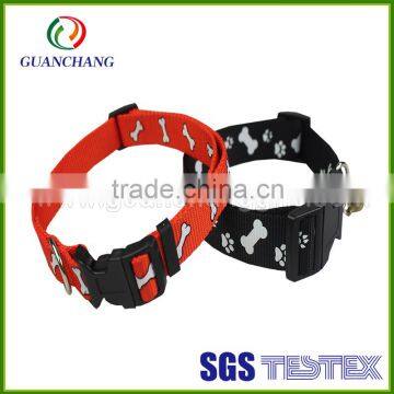 New 2016 innovative products of safety harness fashion polyester material printed dog training collars for import