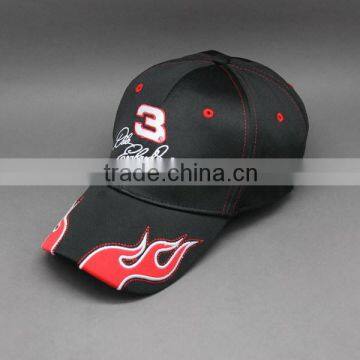 FASHION FITTED RACING CAP/RACING BASEBALL CAP/RACING CAP/EMBROIDERY CAP/MESH RACING CAP