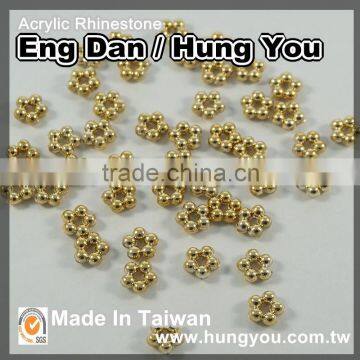 White Pearl Luster Buckles