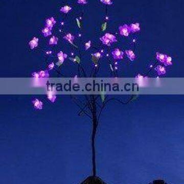 twig pink led branch light