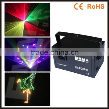 DMX512 1.5w RGB Laser Stage Lighting Scanner DJ Show rgb Light Effect Projector illumination Fantastic Disco Beam