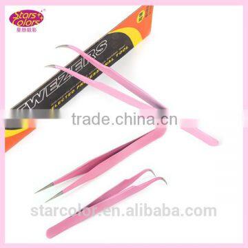 Colorful Eyelash extension tweezers