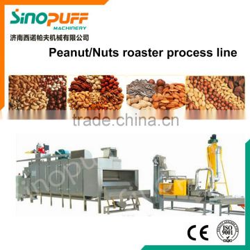 The best peanut roaster in China-100~500kg/hr