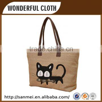 Best selling New fashion canvas tote bag, custom tote bag for promotion with print logo