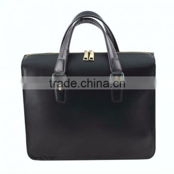 custom PU leather bag, briefcase for business bag,fashion cattlehide men's handbag