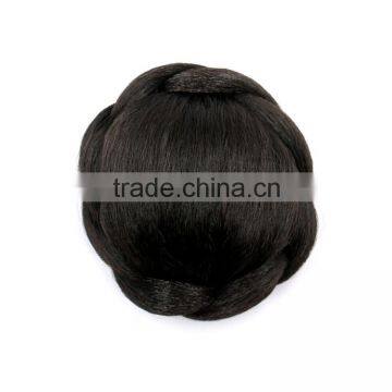 Most Fashion Snap Hair Bun , Synthetic Hair Bun Fake photo-4