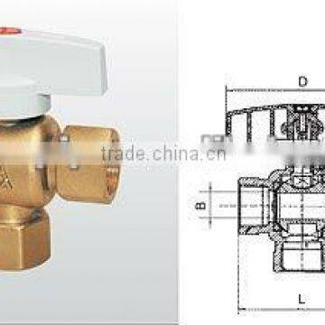 Amico Brass Three Way Heated Air Ball Valve