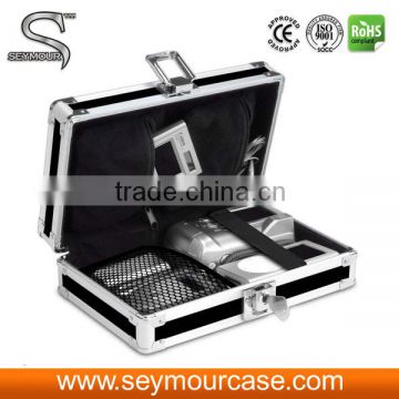 Black aluminum small tool case