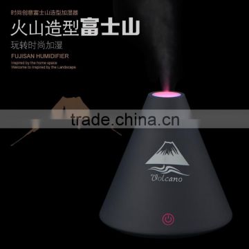 2015 New USB Portable Mini Volcano Shape Humidifier Air Diffuser Mist Make + Multi Colors