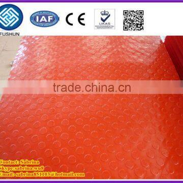 PVC red coin mats