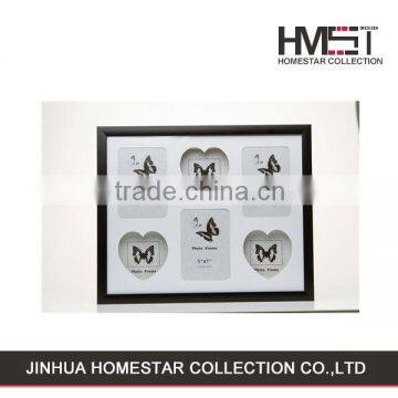 Combination photo frame black frame for wedding home fine workmanship