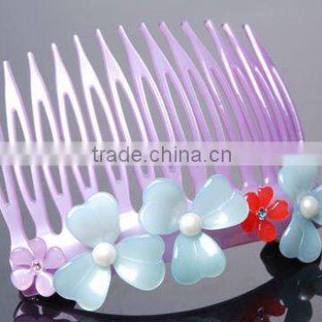 Fashion small flower Insert Comb