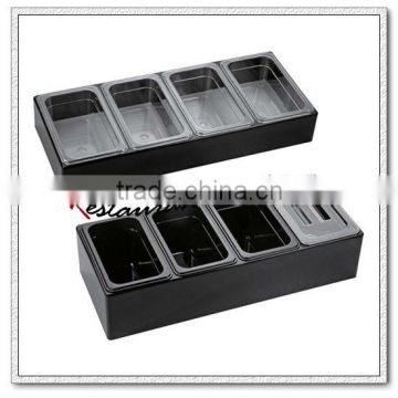 P215 1/4 Polycarbonate Gastronorm Food Container Display Stand