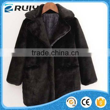 2016 Children Winter Lovely Girls Faux Fur Winter Overcoat