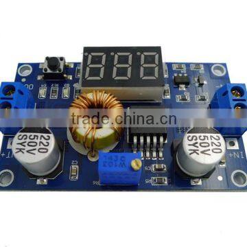 DC-DC Adjustable Step Down converter Power supply Module 4V-38V to 1.25V-36V 5A Voltmeter