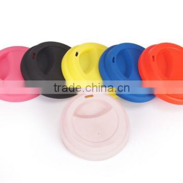 colorful foldable eco-friendly anti-dust custom silicone coffee cup cover