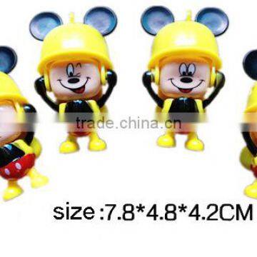 Plastic Funny Face Changing Dolls Key Chain