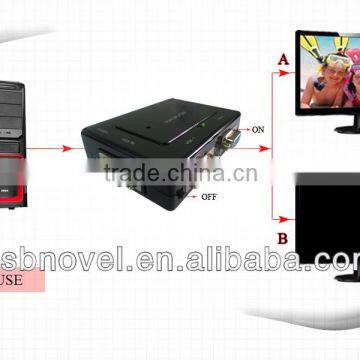 VGA 2 Port Splitter,vga Splitter,2 Ports Vga Adapter in Hight Quality photo-5