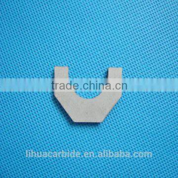 zhuzhou manufacture many different shapes of tungsten carbide brazed tips blades inserts for woodworking cutting tools